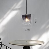 economico Luci Isola cucina-Lampadari A Sospensione A Led Per Cucina In Vetro Lampadari Moderni Per Ingresso Da Fattoria Lampadari A Sospensione A Soffitto Lampadari A Soffitto Su Tavolo Grigio Fumo Bianco Neutro
