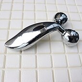 tanie Akcesoria do pielęgnacji skóry-Usuwanie obrzmień Przyjazne dla środowiska / Niosąc / Łatwe przenoszenie Makijaż 1 pcs Stal nierdzewna Naklejka / Zaokrąglony Damskie / Do karmienia / Moda Makijaż codzienny Redukcja zmarszczek
