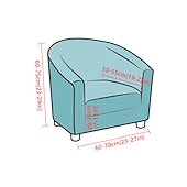 cheap Armchair Cover &amp; Armless Chair Cover-Floral Printed Club Chair Barrel Chair Slipcover Stretch Armchair Covers 1-Piece Club Tub Chair Covers Sofa Cover Couch Furniture Protector Cover  Spandex Couch Covers for Living Room