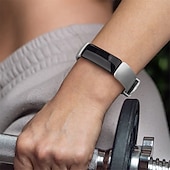 baratos Pulseiras de relógio Fitbit-3 pacotes Pulseira de Smartwatch Compatível com Fitbit Inspire 3 Inspire 2 / Inspire HR / Inspire Silicone Relógio inteligente Alça Impermeável Ajustável Mulheres Homens Pulseira Esportiva