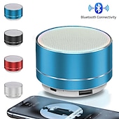 halpa Kaiuttimet-a10 langaton bluetooth kaiutin pieni teräsase subwoofer kannettava mini lahjakortti u disk tf ulkoilu