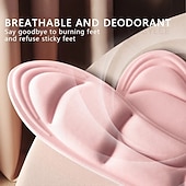 economico Cura Personale &amp; Salute-5d massaggio memory foam solette per scarpe suola cuscino traspirante sport solette da corsa per piedi solette ortopediche