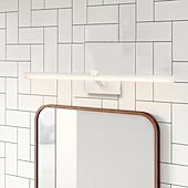 abordables Appliques de salle de bain-lampes de miroir de bain led miroir avant lumière 24&quot; ip20 7w phares de miroir de salle de bain, led miroir lumière étanche brouillard dressing lumière éclairage mural lumière blanche 110-240v