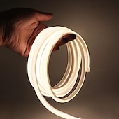 economico Strisce luminose COB-luce di striscia led cob 288leds/m 220v spina ue ra 90 alta luminosità 3000k 4000k 6000k nastro led flessibile per camera da letto cucina waterpr