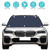 Недорогие Чехлы для автомобиля-Starfire 210*120 см магнитный солнцезащитный козырек для автомобиля, автомобильный солнцезащитный козырек на лобовое стекло автомобиля, солнцезащитный козырек, автомобильные аксессуары