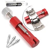 cheap Replacement Parts-Watch Repair Tool Watch Band Link Pin Adjustable Remover All-metal Strap Link Remover 3 Pins Repair Tool For DIY