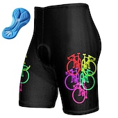 abordables Pantalones cortos, mallas y pantalones para hombre-Hombre Graphic Culotte Ciclismo Bicicleta Pantalones Cortos Acolchados Prendas de abajo MTB Bicicleta Montaña Ciclismo Carretera Deportes Almohadilla 3D Secado rápido Dispersor de humedad Transpirable