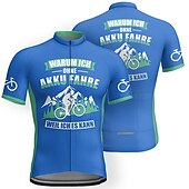 abordables Maillots Hombre-Hombre Maillot de Ciclismo Manga Corta Bicicleta Maillot Camiseta con 3 bolsillos traseros MTB Bicicleta Montaña Ciclismo Carretera Transpirable Secado rápido Dispersor de humedad Bandas Reflectantes