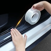 economico Decorazione e protezione carrozzeria-Striscia anti-collisione universale per auto nano nastro adesivo antigraffio soglia auto pellicola trasparente bordo porta adesivi protettivi per auto