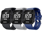 olcso Garmin óraszíjak-3 csomag Óraszíj mert Garmin Forerunner 35/30 Szilikon Csere Szíj Vízálló Állítható Nők férfiak Sportszíj Karszalag