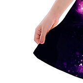 tanie Sukienka motyl 3D-Dzieci Dla dziewczynek Sukienka Graficzny Motyl Bez rękawów Na zewnątrz Codzienny Moda Śłodkie Codzienny Poliester Nad kolano Codzienne sukienki Sukienka A line Sukienka na szerokich ramiączkach Lato