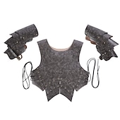 halpa Haarniska-Retro / vintage Punk &amp; goottilainen Keskiaika Cosplay-Asut Aseet ja haarniskat Chemise Ritari Viikinki Outlander Kelttiläinen ritari Kilpityttö Yhtenäinen Naamiaispuku Miesten Viikinki Suoritus