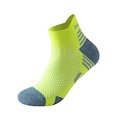 abordables calcetines de hombre-Hombre 1 Par Calcetín Calcetas Calcetines Antideslizantes Calcetines para correr Negro Azul Marino Color Rayas Primavera, Otoño, Invierno, Verano