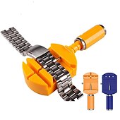 cheap Replacement Parts-Watch Link Removal Tool Kit Watch Band Tool Strap Chain Pin Remover Repair Tool Kit For Watch Band Strap Adjustment