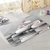 preiswerte Fußmatten-Kopfsteinpflaster-Muster, Fußmatte, Fußmatten, waschbare Teppiche, Küchenmatte, rutschfest, rutschfest, für den vorderen Bereich, Wohnzimmer, Schlafzimmer, 1 Stück