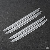 お買い得  車体の装飾＆保護用具-スターファイア 4 ピース/セット ユニバーサル スクレープ ガード バンパー ガード 車のドア エッジ プロテクター バックミラー 保護ステッカー 保護ストリップ