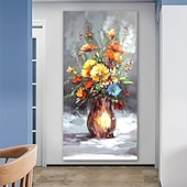 preiswerte Blumen-/Botanische Gemälde-Ölgemälde handgemachte handgemalte Wandkunst abstrakte Stillleben schöne Blume Bonsai Wohnkultur Dekor gerollte Leinwand kein Rahmen ungedehnt