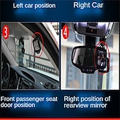 economico Ornamenti e pendenti per auto-Specchietto retrovisore regolabile per auto 1pc - tieni d&#039;occhio il tuo piccolo mentre guidi!