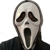 voordelige Mannen Kostuums-ghostface kostuum masker handschoenen duivel ghost skelet cosplay kostuums horror maskers ghost gezicht scream helm griezelig halloween party maskerade mardi gras