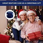 cheap Bathroom Organizer-Denture Case, Denture Box, Retainer Holder Box, Denture Storage Case
