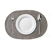 abordables Plaidemats &amp; Coasters &amp; Trivets-manteles individuales manteles individuales resistentes al calor impermeables lavables al aire libre para bodas cocina comedor mesa de patio decoraciones 1 piezas