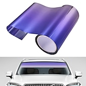 economico Parasole e aletta parasole per auto-1 pc Parabrezza parasole per auto Facile da installare Per Universali Parabrezza Protezione solare Vinile 20*150 cm