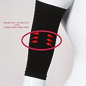 お買い得  パーソナルケアと健康-減量アームスリーブ (70kg までフィット) 腕を細くするためのシェイパーマッサージスリーブ 脂肪燃焼ランニングアームラップ