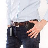 economico Sbiancante per denti-stuzzicadenti in acciaio inossidabile set tascabile filo interdentale portatile stuzzicadenti riutilizzabili in metallo kit per la pulizia dei denti con portachiavi per picnic all&#039;aperto campeggio in