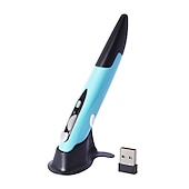 Недорогие Периферийные устройства для компьютера-2.4GHz USB беспроводная оптическая ручка-мышь умная мышь для ПК ноутбука мини 2.4GHz USB беспроводная воздушная мышь оптическая ручка для ноутбуков и ПК