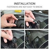 billiga Reparationsverktyg-190-delars nitfästsats i plast för bil - perfekt för att säkra trim, stötfångare &amp;amp; stänkskärmar!