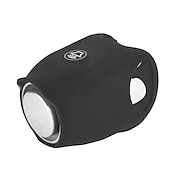 رخيصةأون الاكسسوارات الخارجية للسيارات-دراجة كهربائية جرس 90db القرن المطر برهان mtb دراجة المقود سيليكون قذيفة حلقة دراجة جرس الملحقات