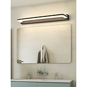 olcso Sminklámpák-fürdő tükör lámpák led tükör első lámpa 23&quot; ip20 7w fürdőszobai tükör fényszórók, led tükör fényszórók vízálló ködöltöző lámpa fali világítás fehér fény 110-240v