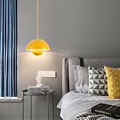 preiswerte Insellichter-blumenknospe kronleuchter macaron verstellbare abgesetzte pendelleuchte schlafzimmer nachttischdekoration hängelampe e27 1-licht farbe pendelleuchte deckenleuchten