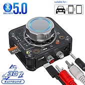 Недорогие Периферийные устройства для компьютера-bluetooth 5.0 аудио приемник 3d стерео музыка беспроводной адаптер tf карта rca 3,5 мм 3,5 разъем aux для автомобильного комплекта проводной динамик наушники