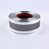 cheap Decoration Strips-3Pcs Car Threshold Anti-stepping/Scratching Door Decor Bump Sticker Blue 1 Meter