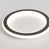 economico Lampade da soffitto-plafoniera a led 1 luce 20 cm design ad anello luci da incasso gel di silice plafoniera in alluminio per corridoio portico bar lampade da balcone loft creativo bianco caldo / bianco 110-240 v