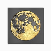 preiswerte Geometrische Drucke-Abstrakte Wandkunst auf Leinwand, Schwarzgold, geometrische Drucke und Poster, Malerei, moderne nordische Luxus-Wandkunst, Wohnzimmer, Heimdekoration, ohne Rahmen