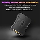 Недорогие Кабели-2 шт. 4k hdmi удлинитель женский к женскому конвертер удлинитель адаптер для монитора дисплей ноутбука ps4/3 ПК ТВ hdmi кабель удлинитель