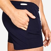 cheap Men&#039;s Swimming Shorts-Men&#039;s Swimwear Swim Shorts Swim Trunks Boxer Swim Shorts Shorts Plain Comfort Breathable Outdoor Daily Going out Sports Hawaiian White Pink