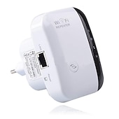 economico Router wireless-1pc wifi extender wifi range extender, ripetitore internet wireless, ripetitore di segnale fino a 2640sq. ft e 25 dispositivi, amplificatore a lungo raggio con porta Ethernet, configurazione a 1 tocco, punto di accesso