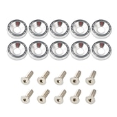 economico Attrezzi per riparazione auto-10pcs alluminio m6 x 20 modifica styling auto parafango rondella targa bulloni decorazione auto