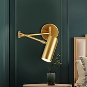 cheap Swing Arm Lights-Wall Light Eye Protection Modern Nordic Style Sconces Swing Arm Lights Living Room Bedroom Metal 110-120V / 220-240V 5 W