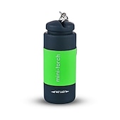 cheap Tactical Flashlights-1PC Waterproof Mini Keychain Pocket Torch USB Rechargeable LED Flashlight Lamp Outdoor Sports Interior Design