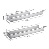 abordables Barres repose-serviettes-porte-serviettes adhésif, porte-serviettes en acier inoxydable fixé au mur, porte-serviettes de salle de bain 35cm, porte-serviettes pour le bain