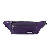cheap Universal Phone Bags-Waist Bag Men and Women Outdoor Sports Mobile Phone Waist Bag Nylon Waterproof Running Waist Bag Close-fitting Messenger Bag