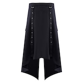 economico Fondi-Retrò Vintage Punk &amp; Gotico Medievale Gonna Pantaloni Vampiro Costume Per uomo Stile Steampunk Mascherata Feste Adulti Gonne
