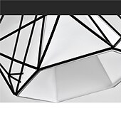 olcso Függőfények-led függőlámpa 60 cm 3 fényű sputnik design csillárok étkezőbe hálószoba függőlámpák ipari festett felületek 110-240v