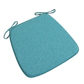abordables Couverture de chaise de salle à manger-Coussin de chaise coussin de siège de chaise de salle à manger coussin de chaise en mousse à mémoire de forme antidérapant avec attaches dossier en caoutchouc antidérapant housse de siège en forme de