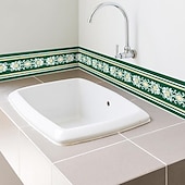 levne Lemování-cool tapety geometrická tapeta hranice pasu nástěnná malba sloupnout a nalepit samolepicí PVC/vinyl moderní samolepka na stěnu do pokoje 12x500cm/4.72&#039;&#039;x196.8&#039;&#039;