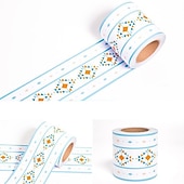 levne Lemování-cool tapety geometrická tapeta hranice pasu nástěnná malba sloupnout a nalepit samolepicí PVC/vinyl moderní samolepka na stěnu do pokoje 12x500cm/4.72&#039;&#039;x196.8&#039;&#039;